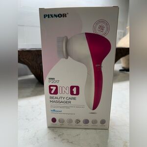 7-in-1 Beauty Care Massager - Pink and White
